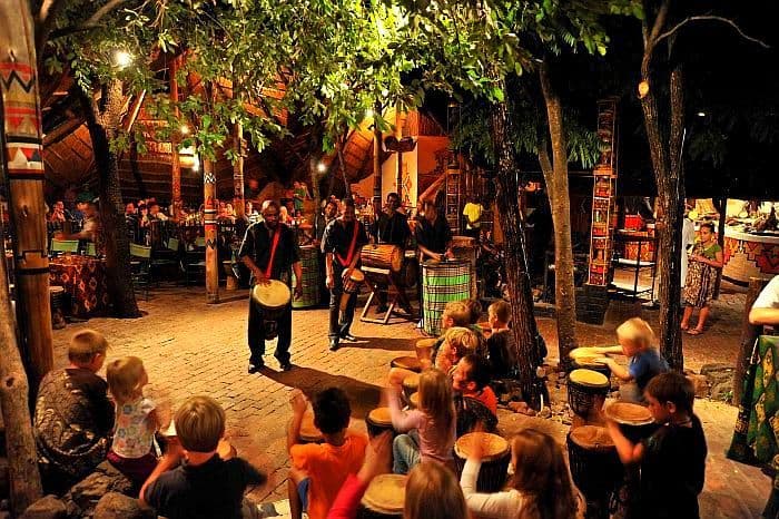 Boma cultural dining experience in Victoria Falls for entertainment and celebration programmes.