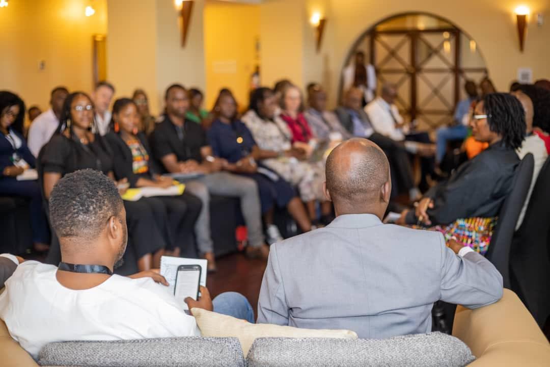 Audience members listening during a South Seventeen-led discussion session.